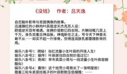 娱乐圈文章爆料的小说,揭秘小说背后的真实故事